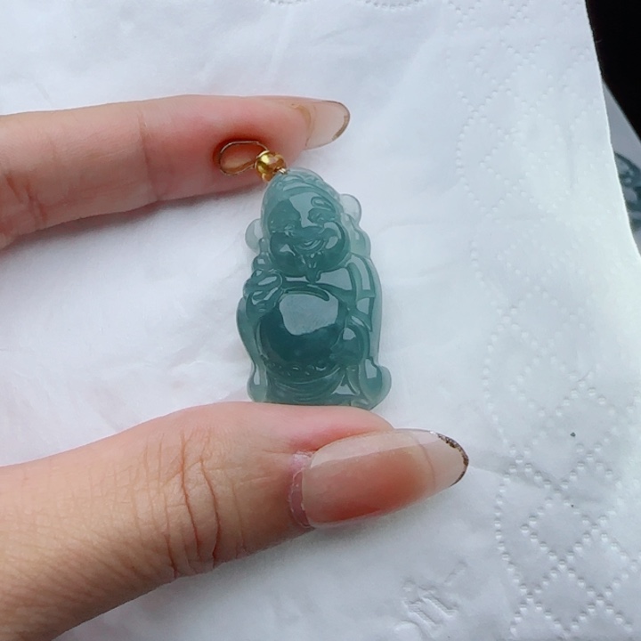 颈饰未镶嵌翡翠多样性发货天然的A货翡翠