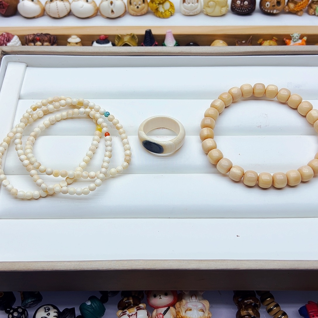 手串/手链/手镯猛犸象牙手工打磨手链