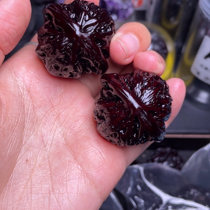 文玩核桃把件磨盘