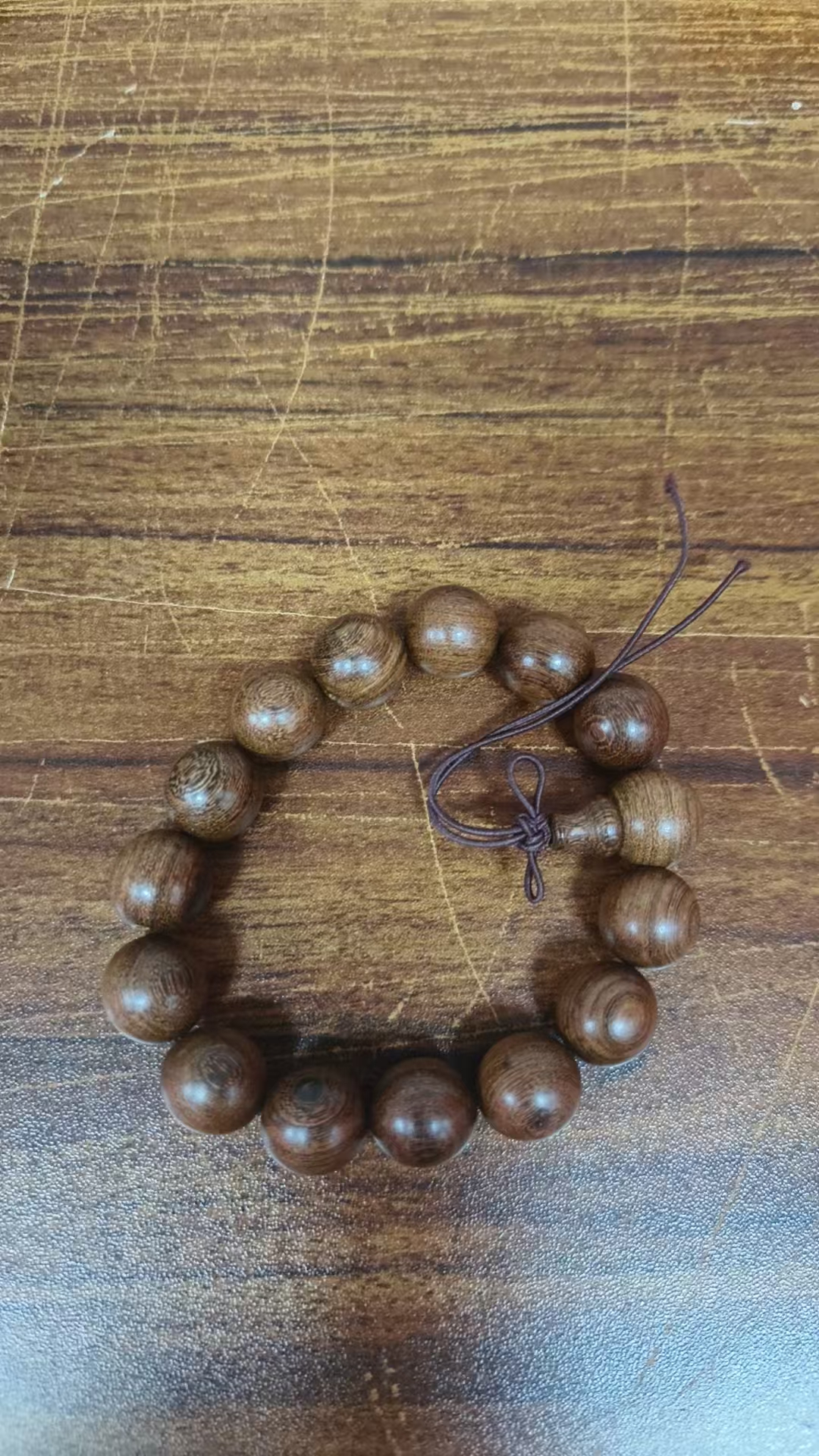 一类精品 天然野生老料 黄花梨 手串 T020