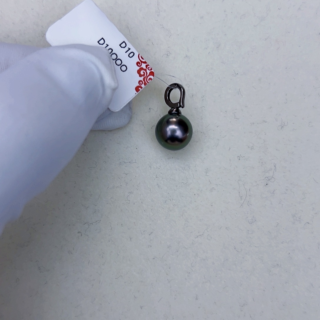 海水珍珠海水akoya设计款吊坠D10未镶嵌