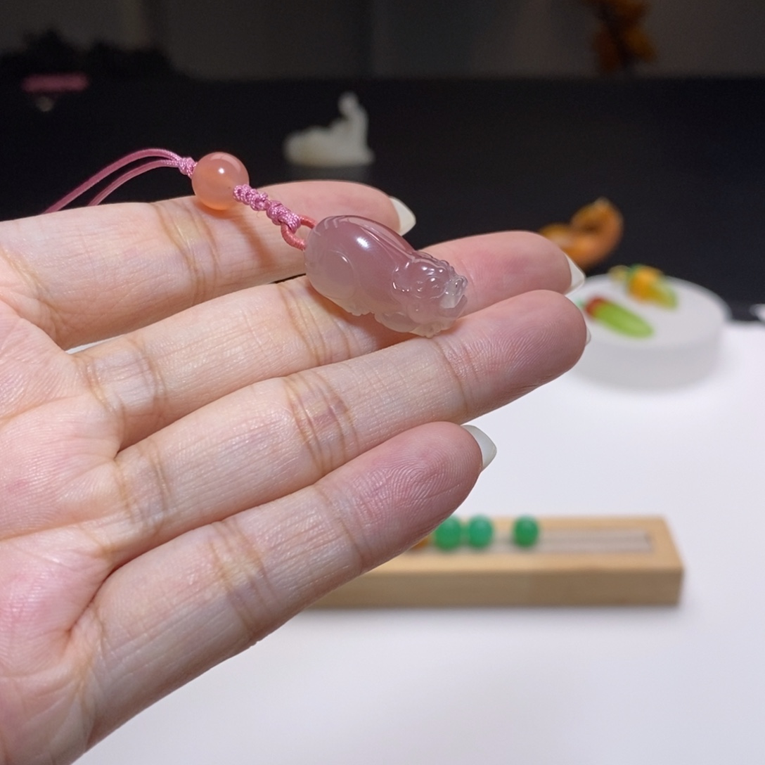 南红玛瑙合金颈饰