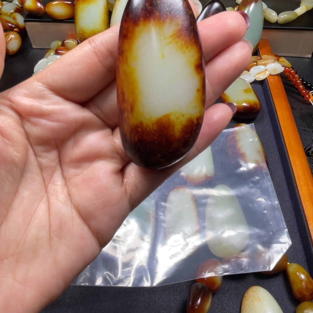 颈饰未镶嵌和田玉用****1