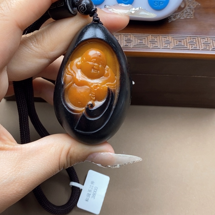 和田玉把件未镶嵌天****！G