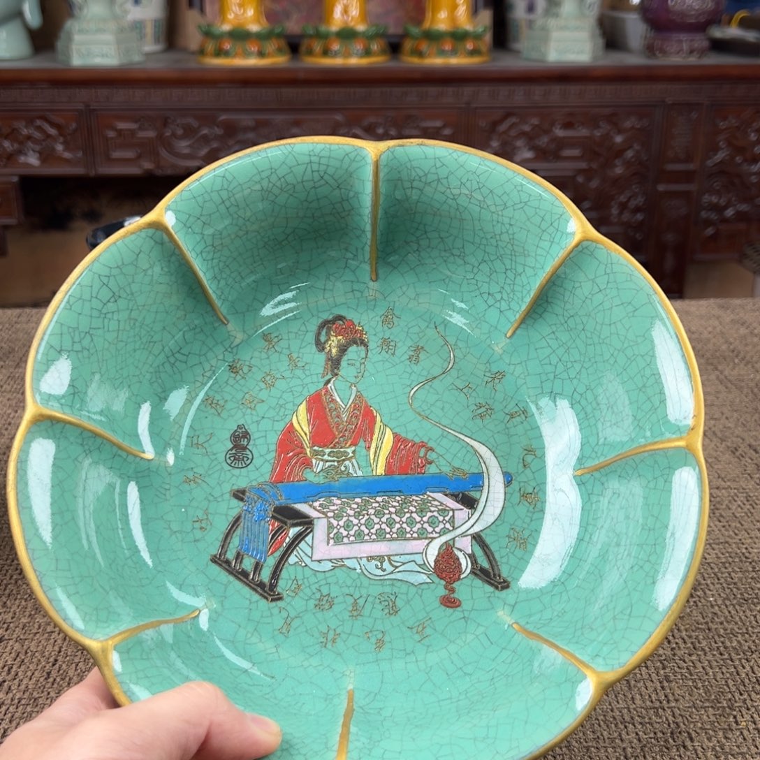 瓷片陶瓷艺术瓷器摆件