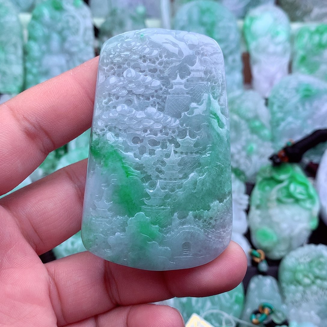 翡翠吊坠(不含链)未镶嵌