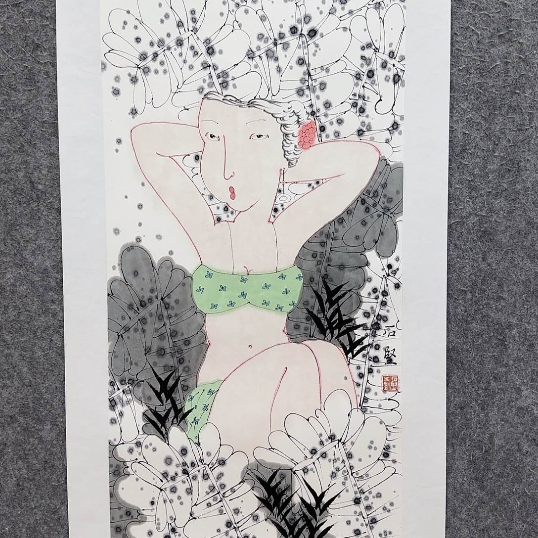 国画欧阳老师作品欣赏