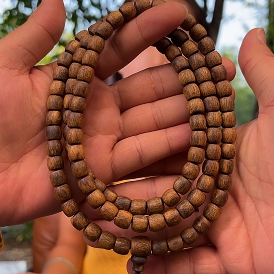 手串沉香白棋鼓珠高货0.9多样性发货1条