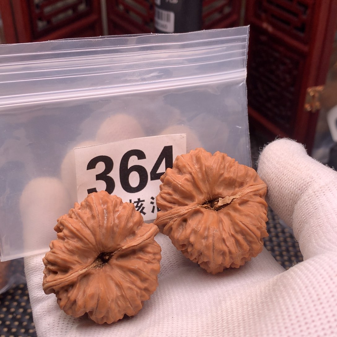 文玩核桃把件平谷凹底39