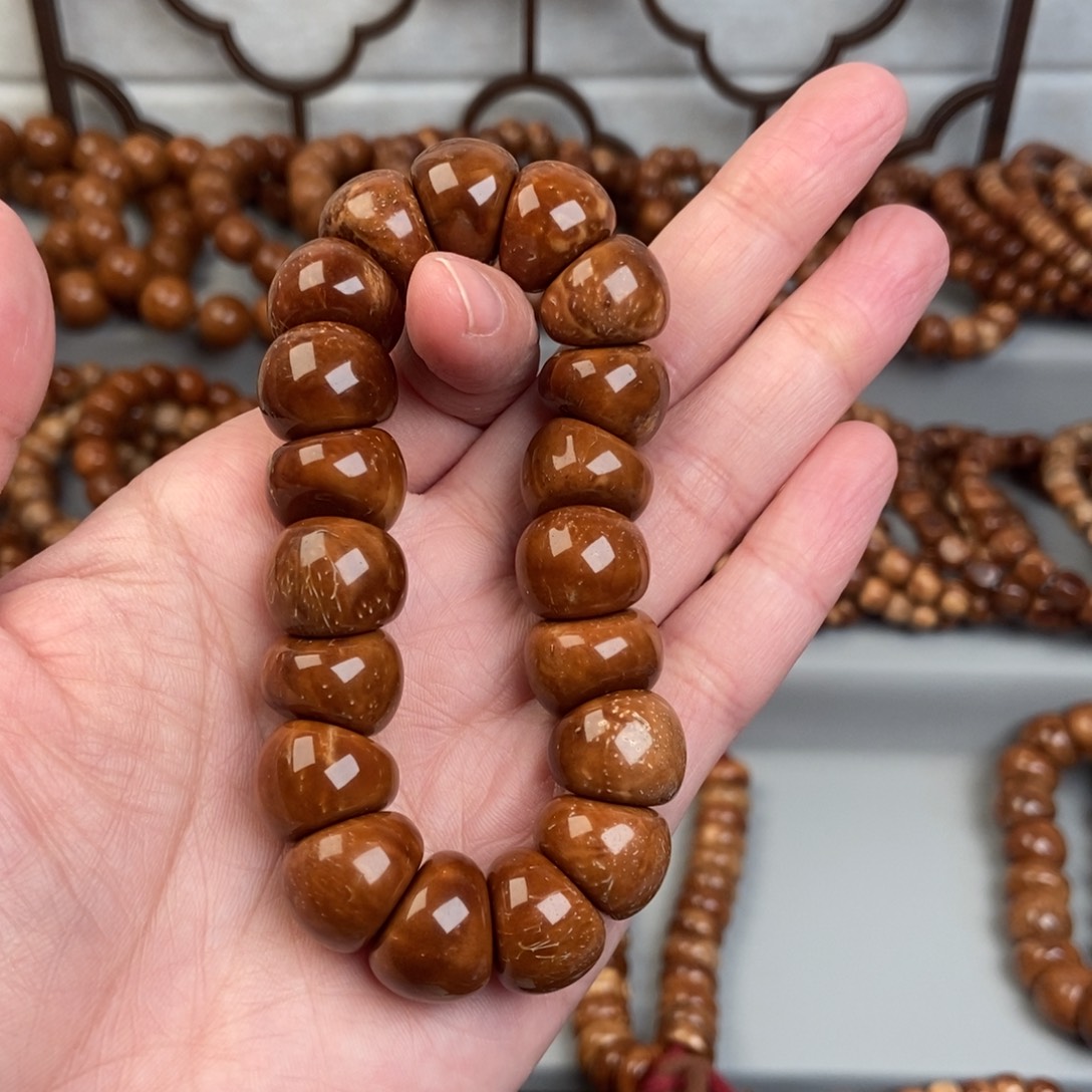 陈***到手串库克精挑花皮大肠卡15