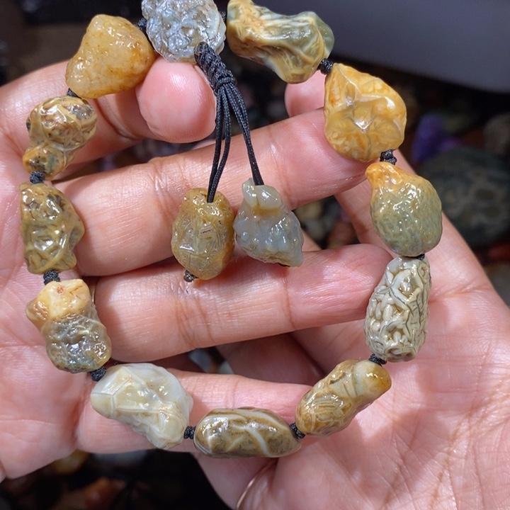 玛瑙/玉髓珠宝半成品未镶嵌