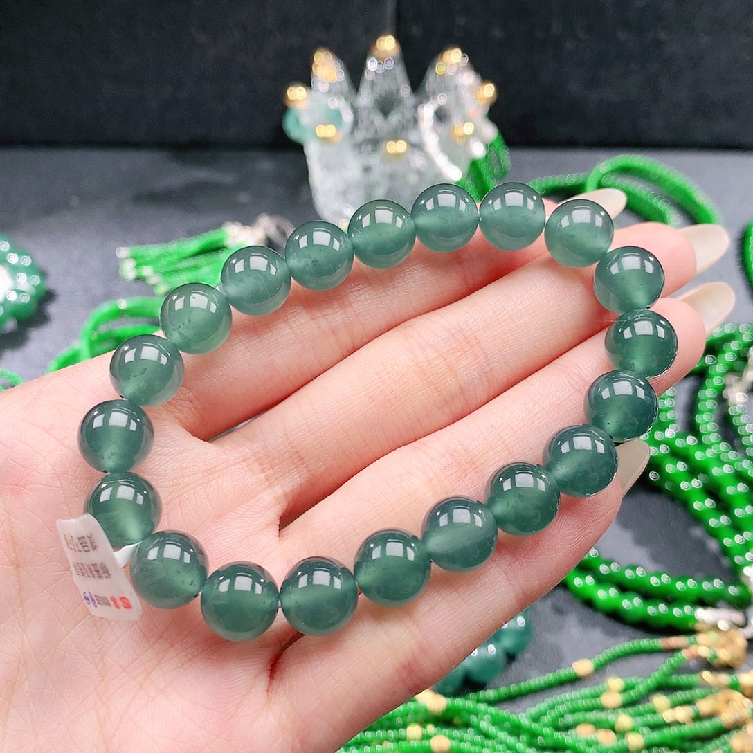 翡翠未镶嵌手链手链