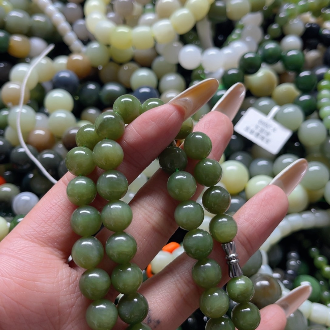 和田玉手链未镶嵌