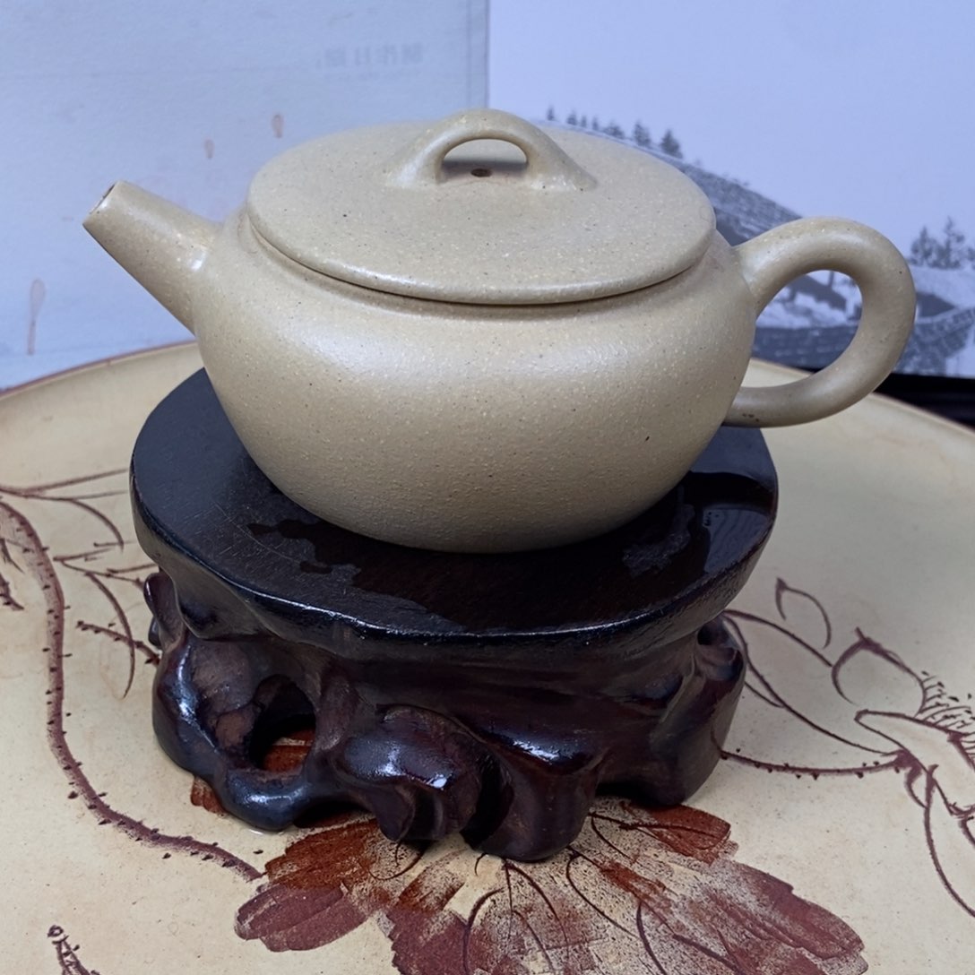 紫砂茶壶本绿160 容量宜兴紫砂壶