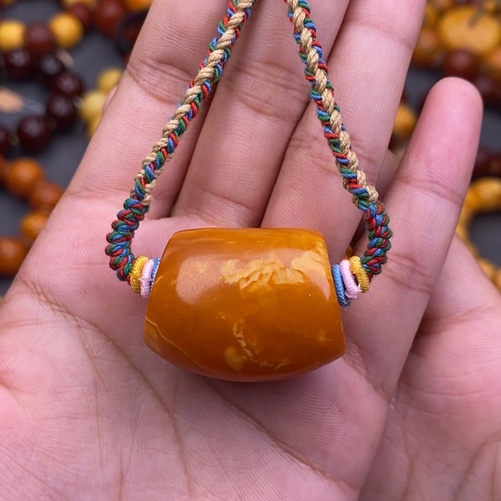 琥珀未镶嵌裸石蜜蜡L