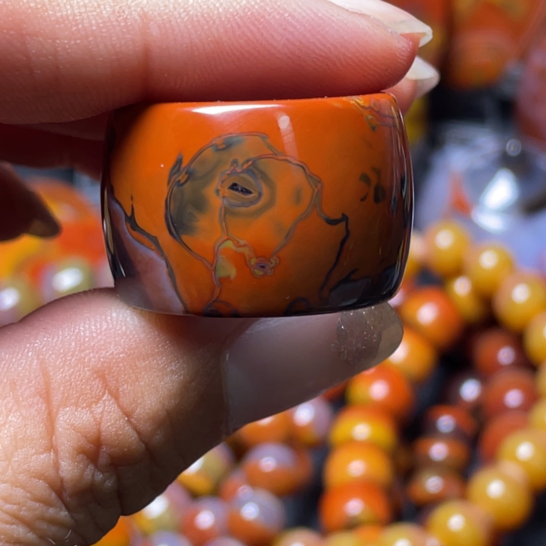 玛瑙/玉髓未镶嵌颈饰