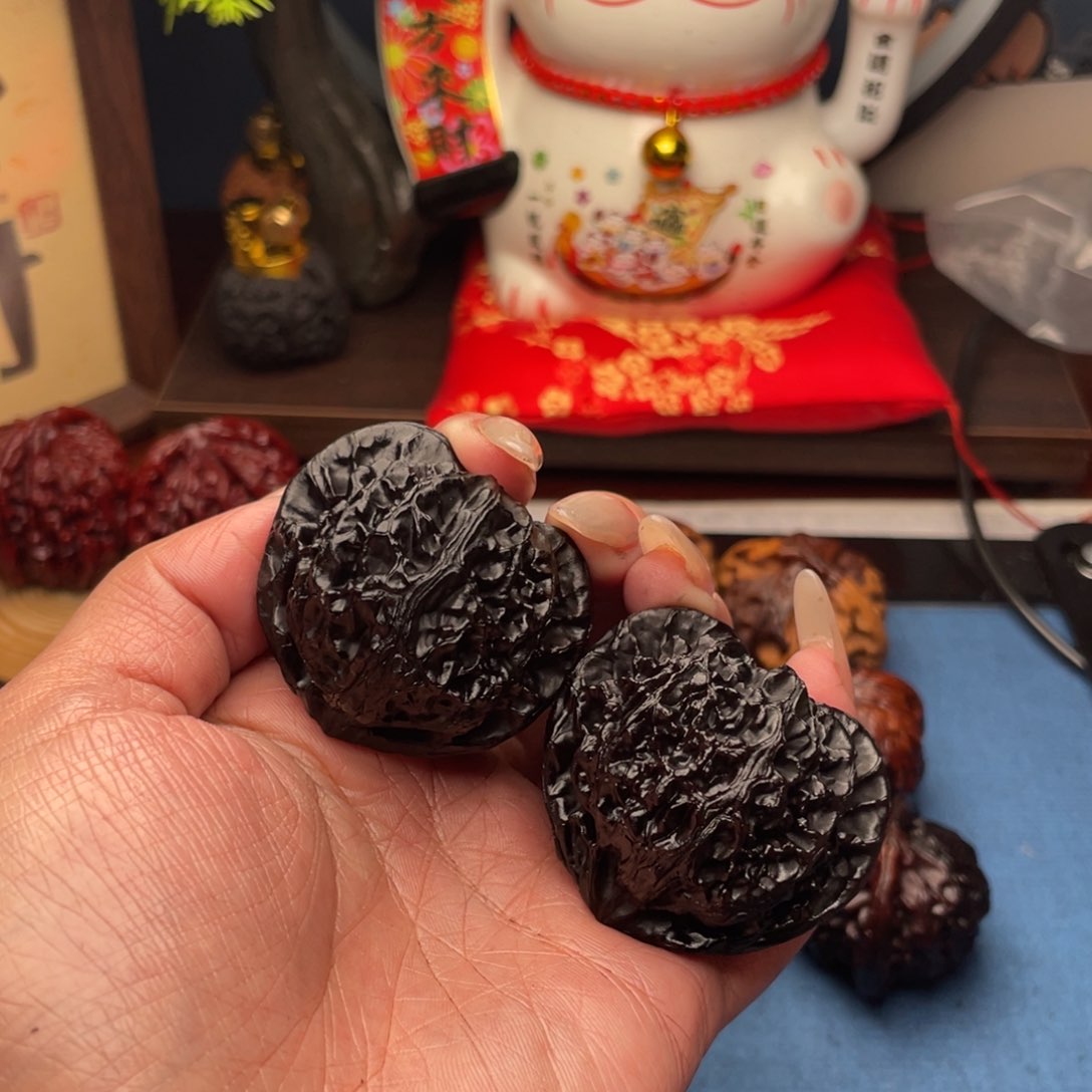 吊坠文玩核桃时**渡宫灯大