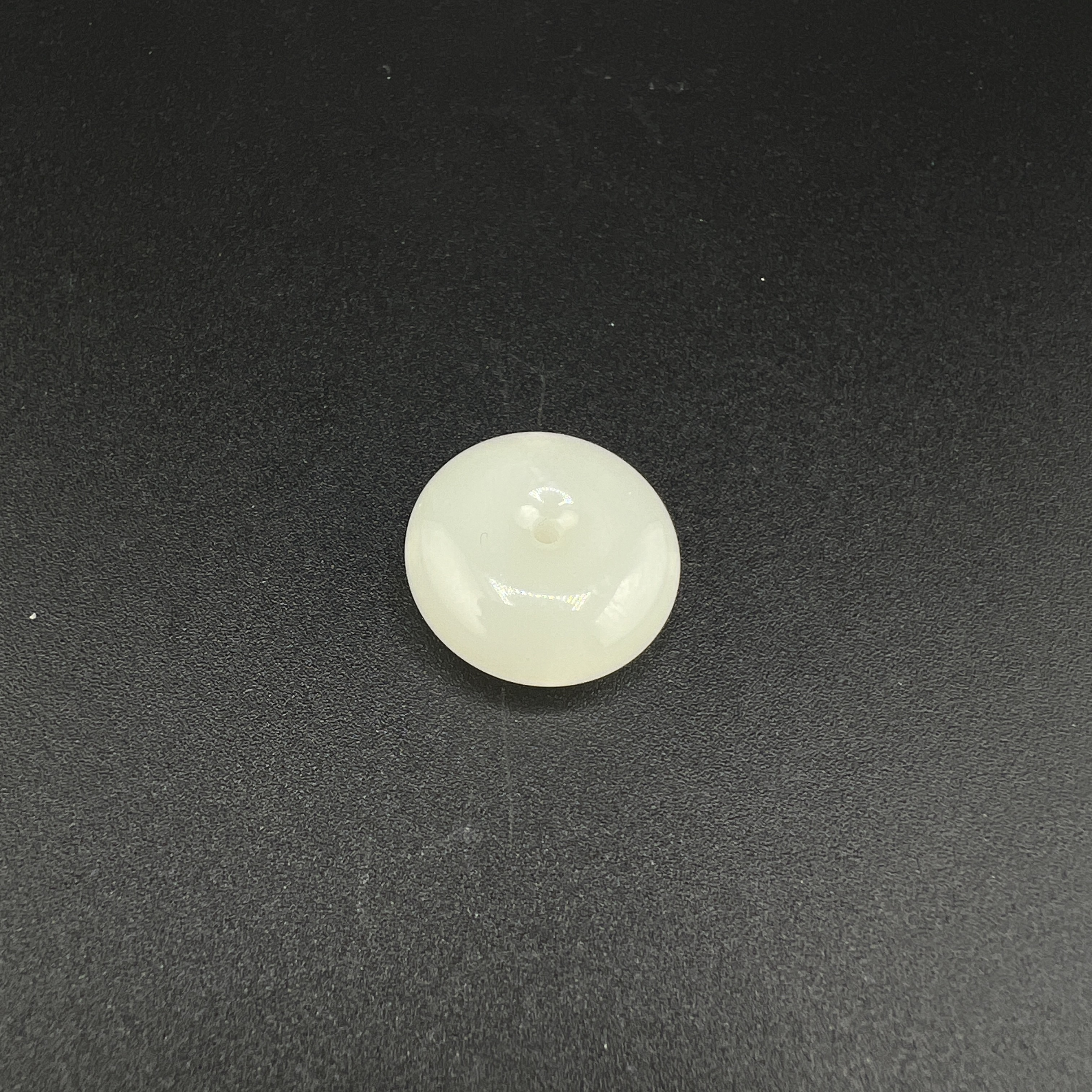 "民国和田玉平安扣/ DL064018/ 古玩/收藏/德州文物"