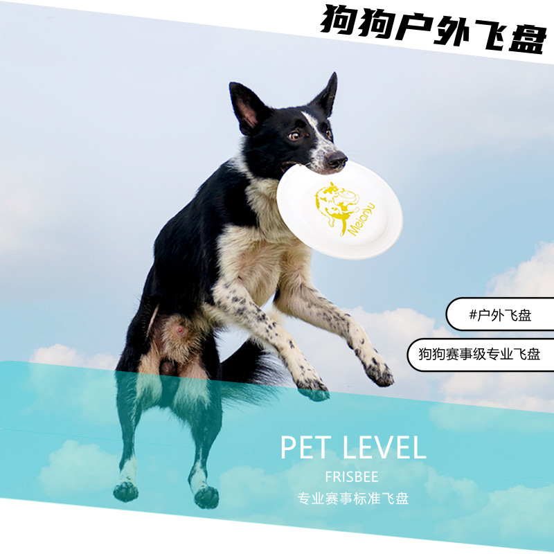 恩恩星球狗狗飞盘标准训练专业比赛盘耐咬户外运动遛狗宠物玩具