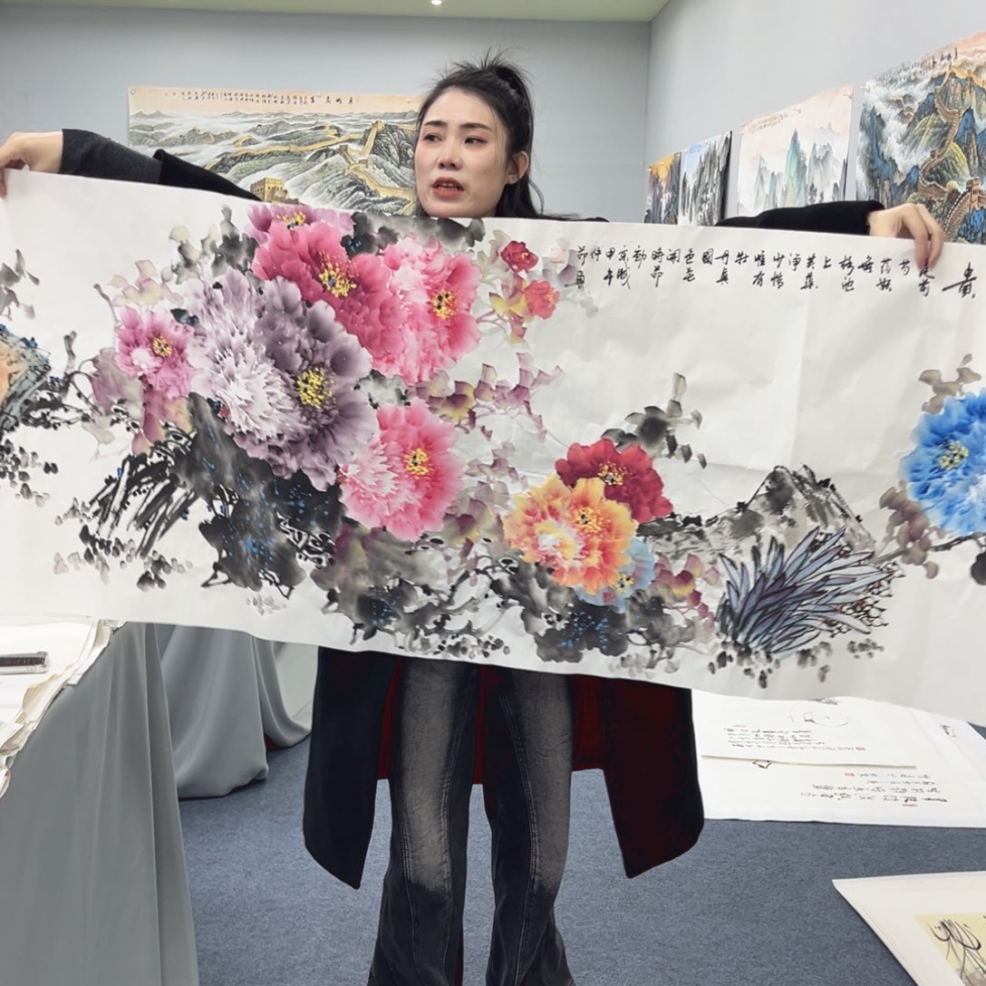 国画国画纯手绘作品