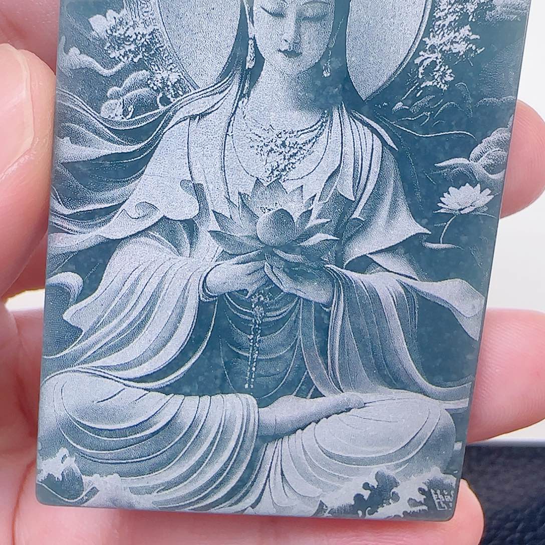 润***雨翡翠未镶嵌颈饰翡翠