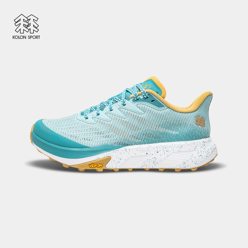 KOLON SPORT可隆越野跑鞋女抗撕裂抓地V底TRAIL FLASH山地越野鞋
