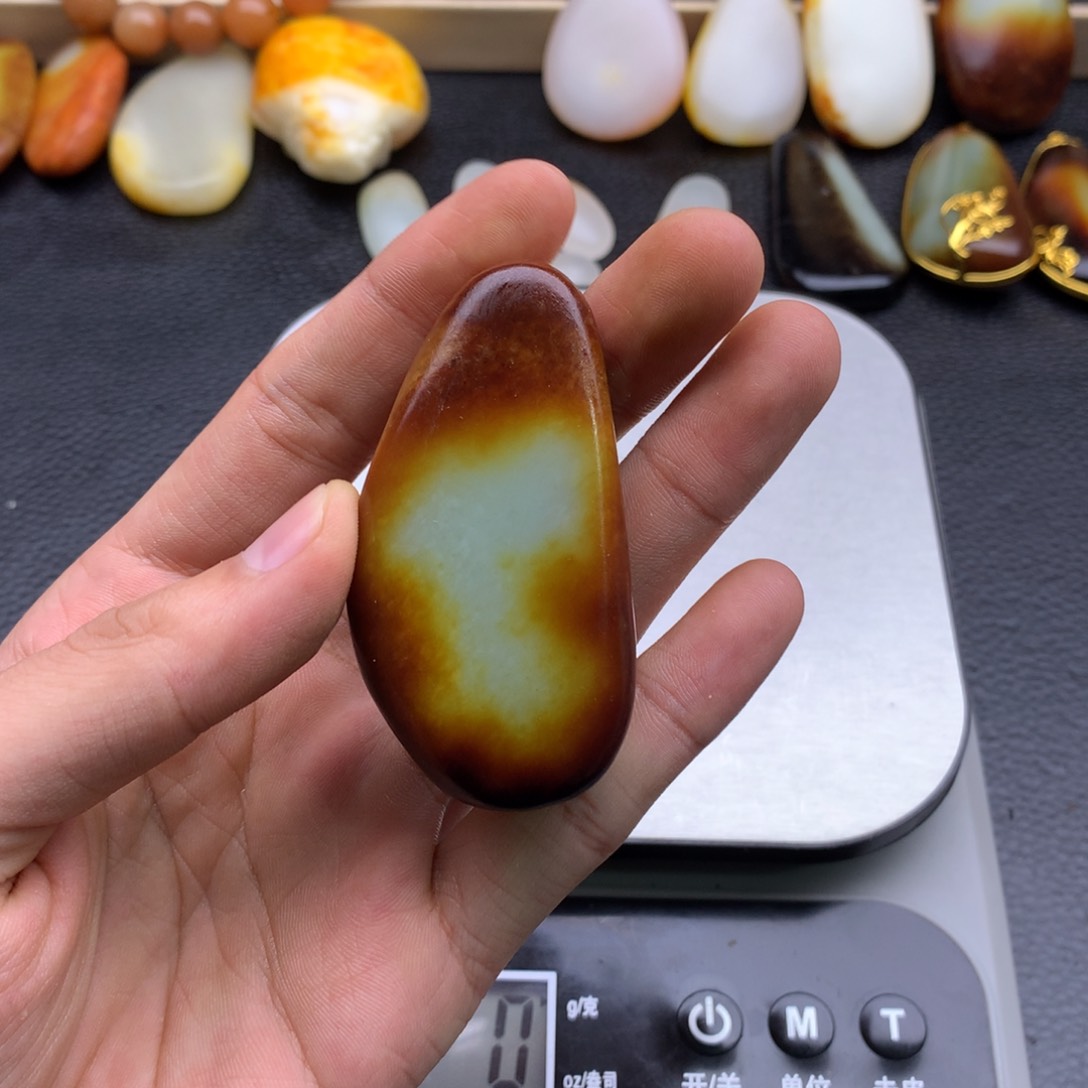 和田玉挂件未镶嵌