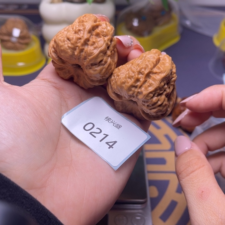 文玩核桃把件蛤蟆40.0214