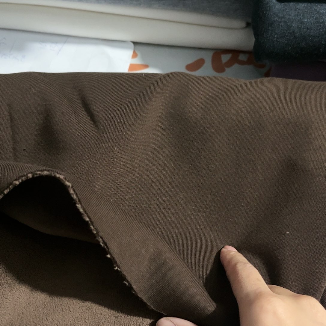 用***6深咖色奥利绒2米长带螺纹特价