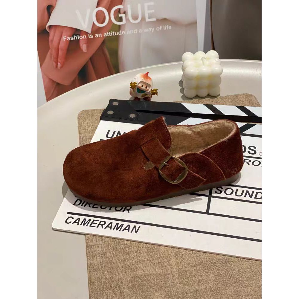 新款圆头软底全包时尚百搭舒适轻便休闲单鞋F3-3769