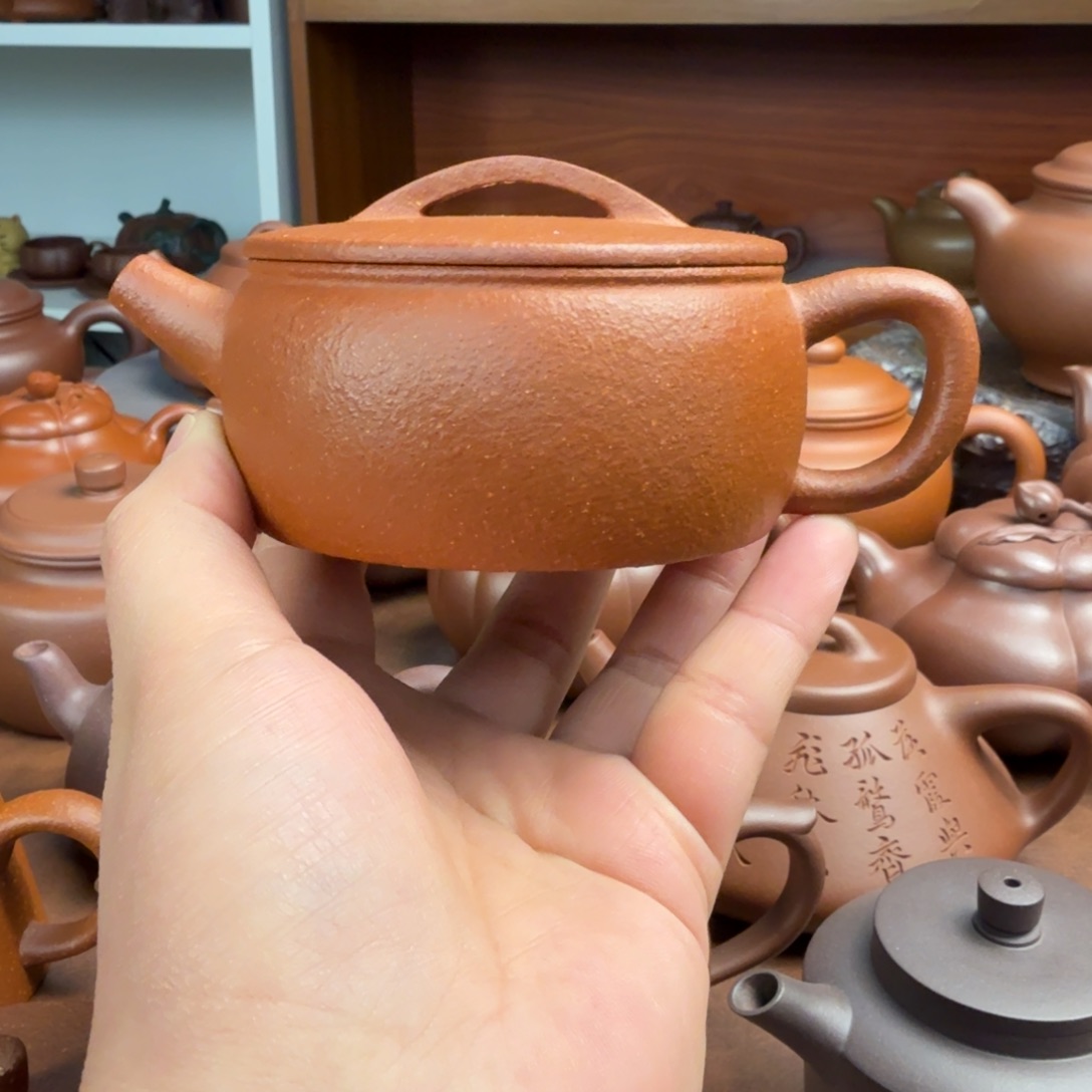 紫砂茶壶半手工容量140