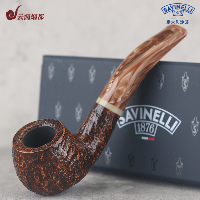 云鹤烟都意大利沙芬进口石楠木多洛米蒂系列麻面P340-646