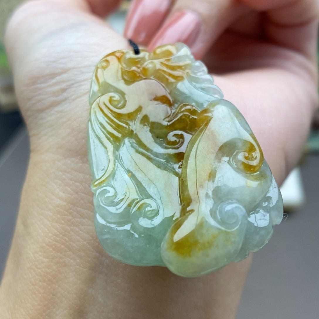 翡翠未镶嵌颈饰吊坠10