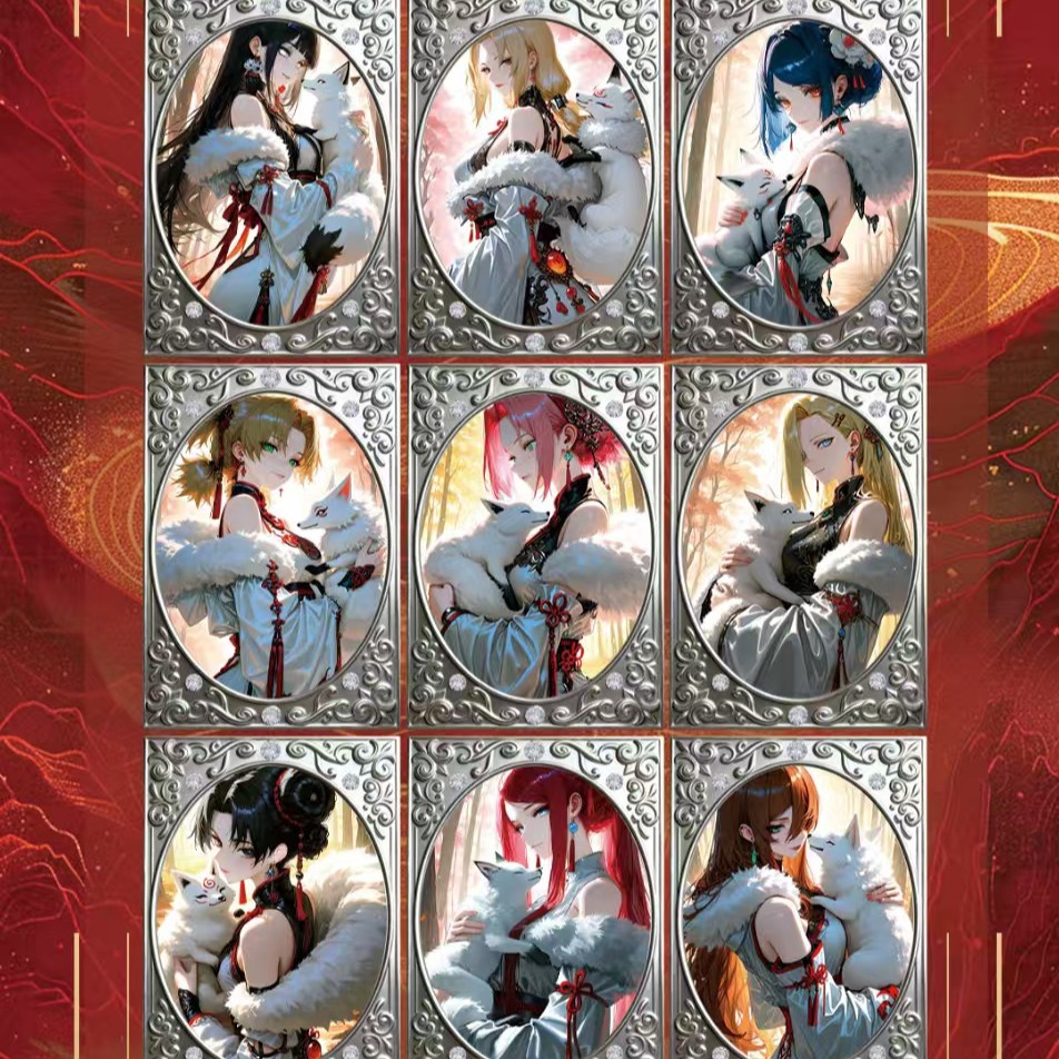 梨子专属【选妃】<守心文创>火影忍者拆卡主播典藏色纸