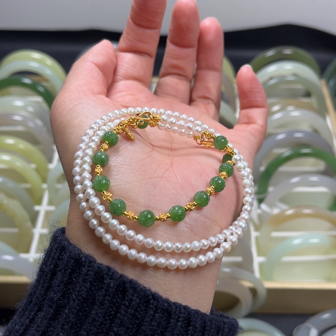 未镶嵌淡水珍珠项链