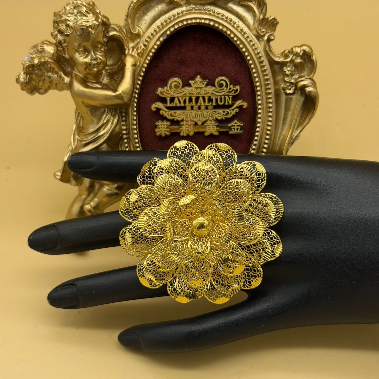 C播 32.99g 足金999 戒指d