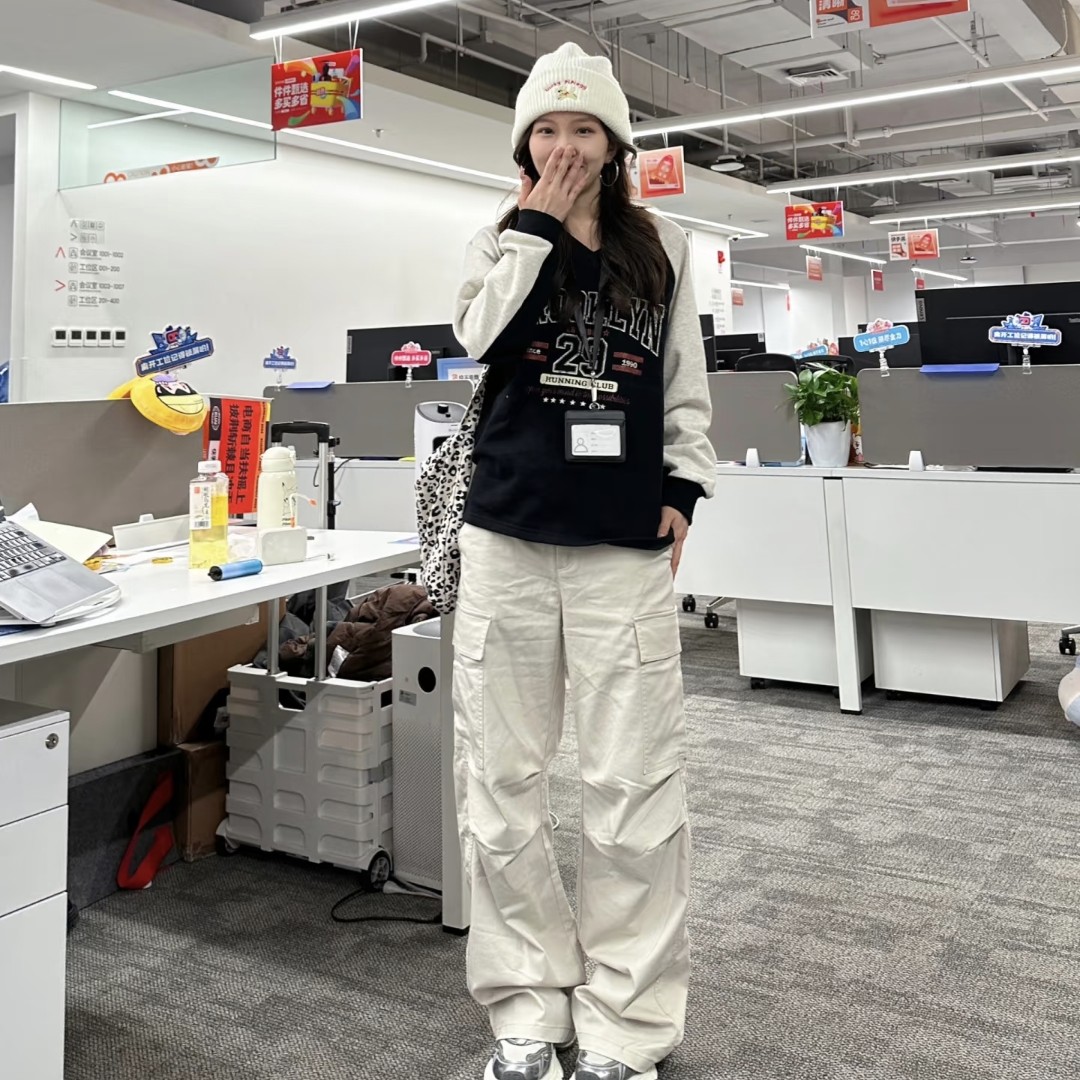 C4#少扣少抽绳介意不拍 防风防水防撕裂方格绒双层户外重工伞兵裤