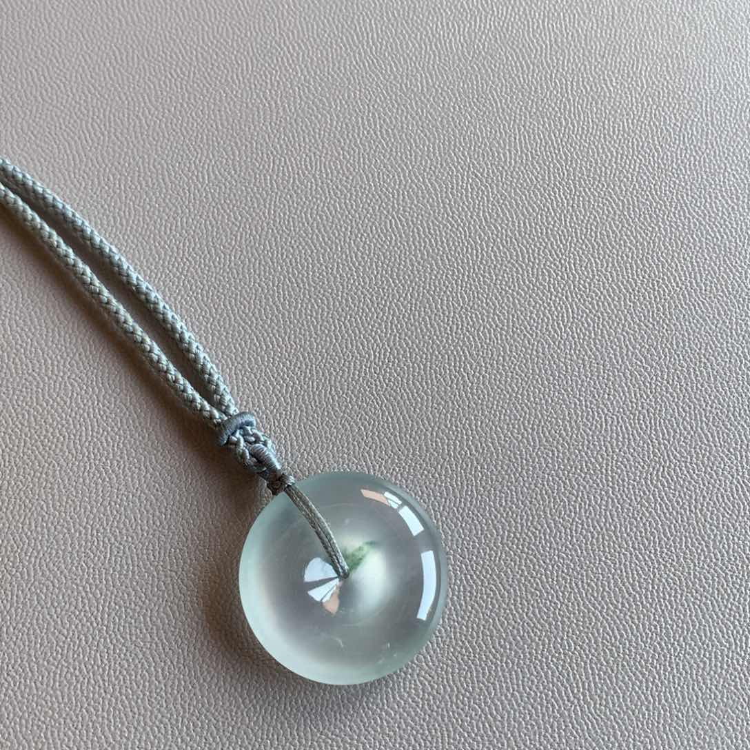 翡翠颈饰未镶嵌天然缅甸翡翠