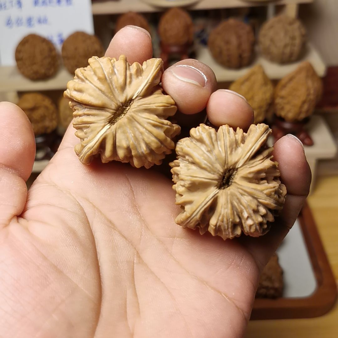 核桃文玩核桃高端小众四座楼全品46尺