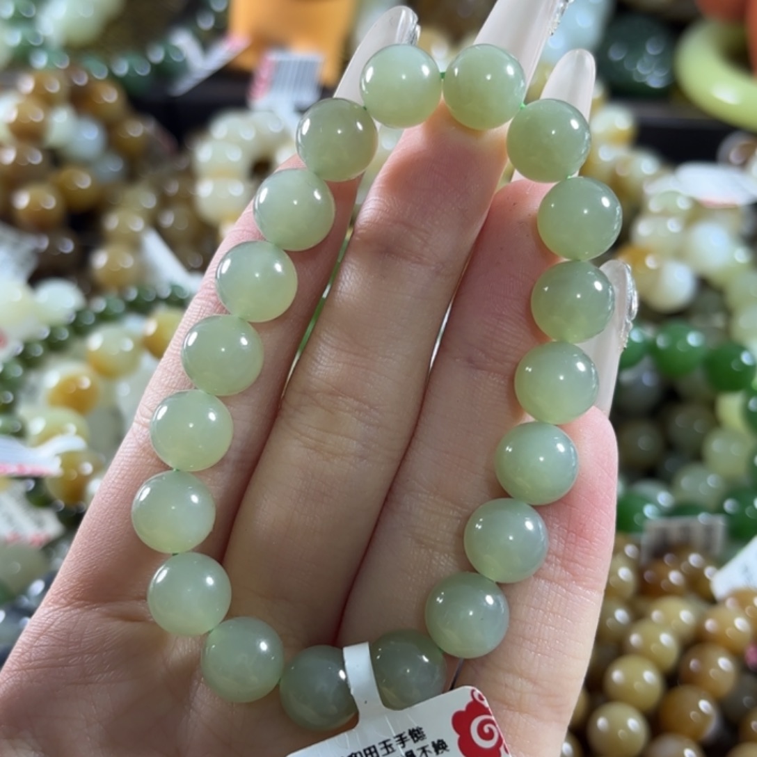 和田玉未镶嵌手链113