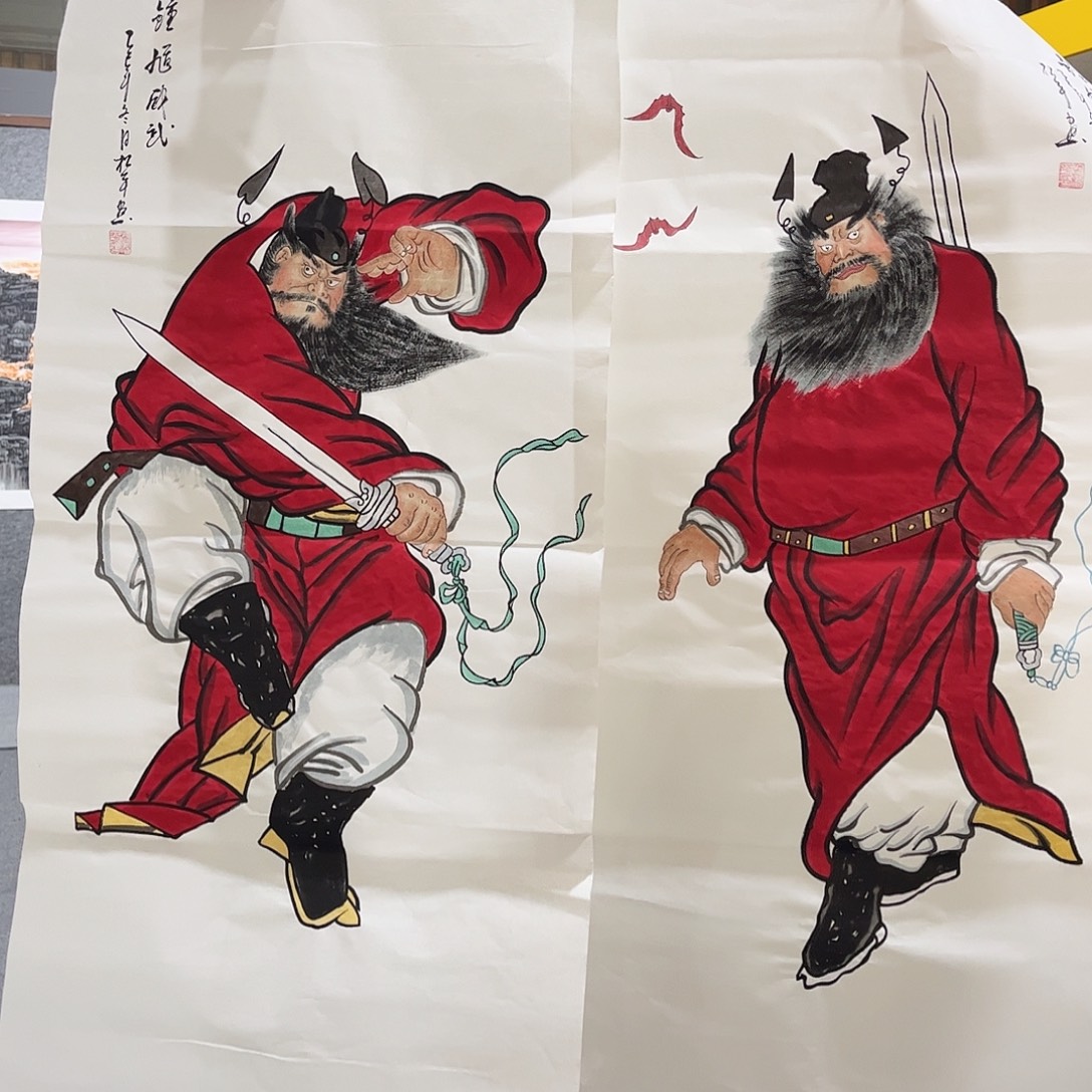 国画LD国画作品单幅任发