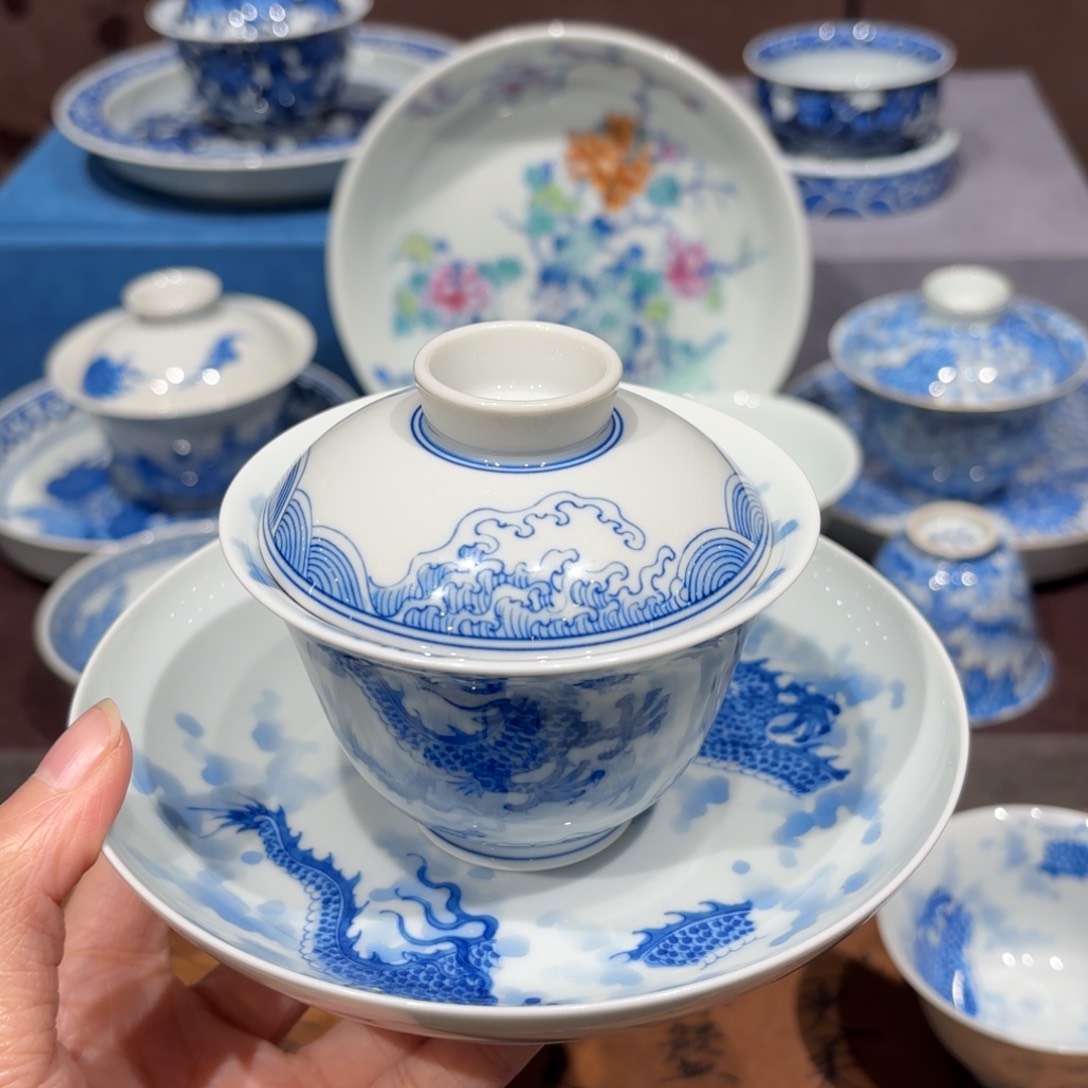 瓷片景德镇纯手工手绘