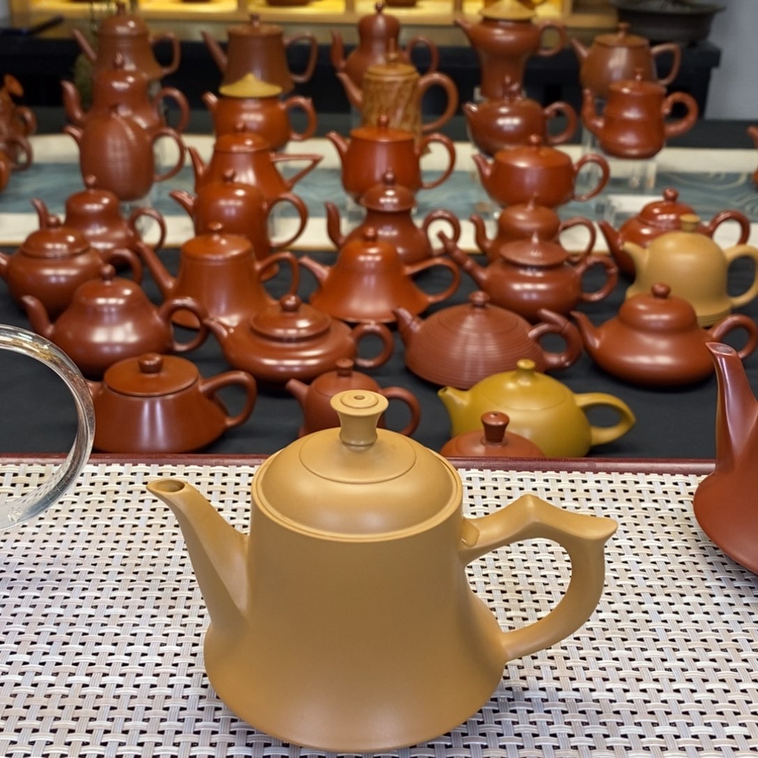 紫砂茶壶音*.潮州手工艺