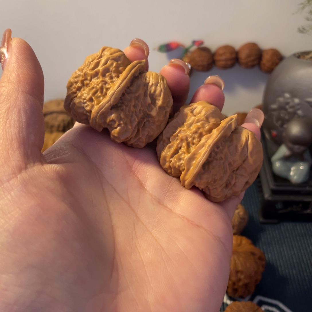 文玩核桃吊坠A***_蛤蟆头39.5