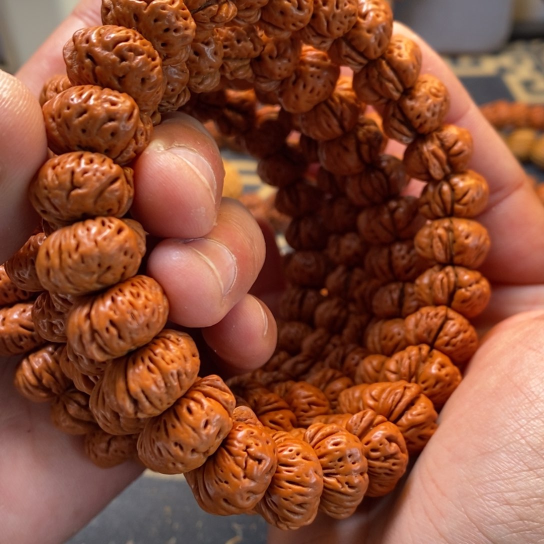 桃核吊坠蟠桃桃核15毕业串