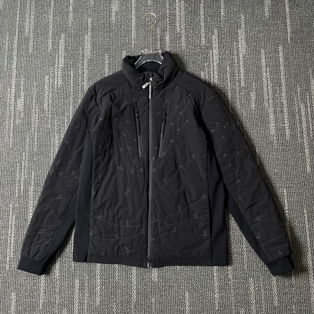 95新 LouisVuitton/路易威登 LV刺绣logo加厚夹克外套/52码/0083