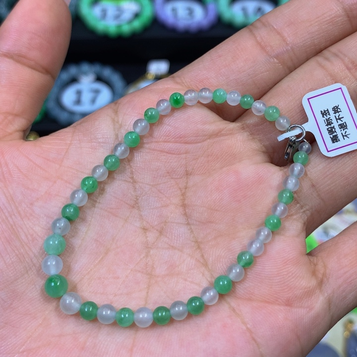 翡翠未镶嵌颈饰翡翠3.3-4.6