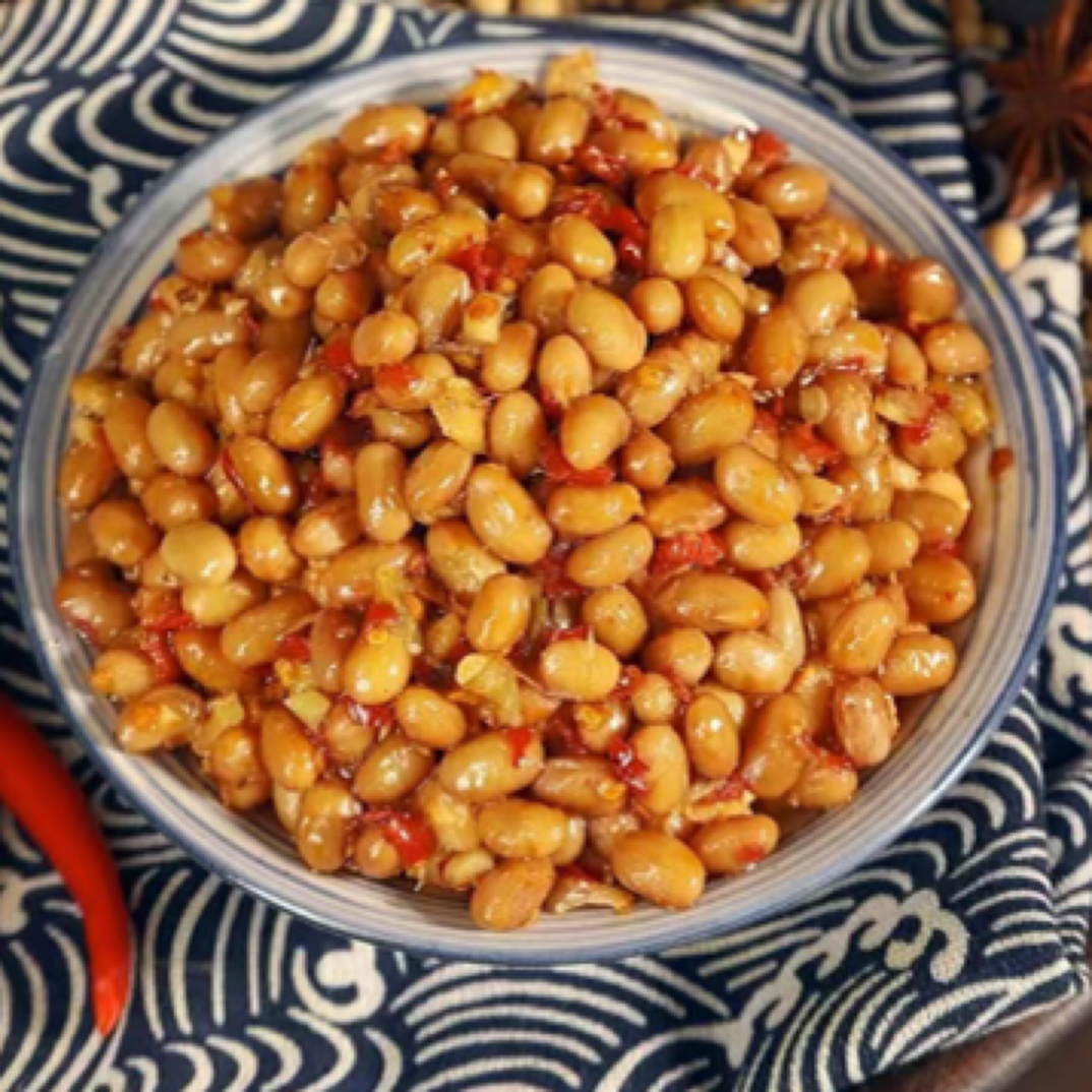 湖南平冮特产腊八豆下饭菜