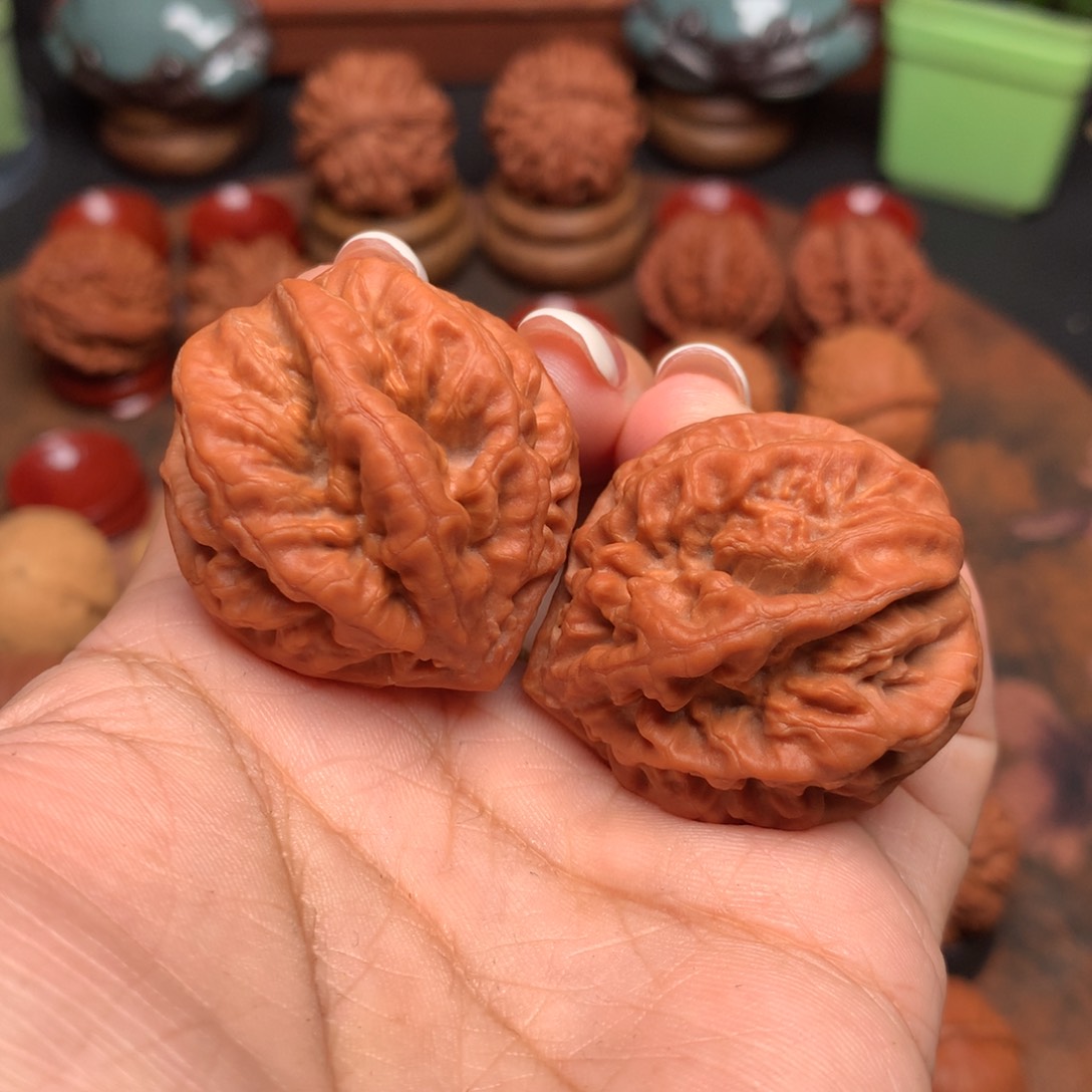 把件桃核大****8野生八爪