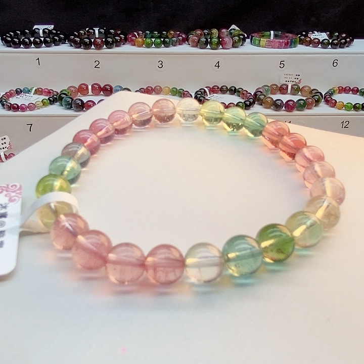 碧玺手链未镶嵌25号